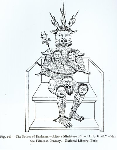 De Prins van Duisternis, illustratie uit 